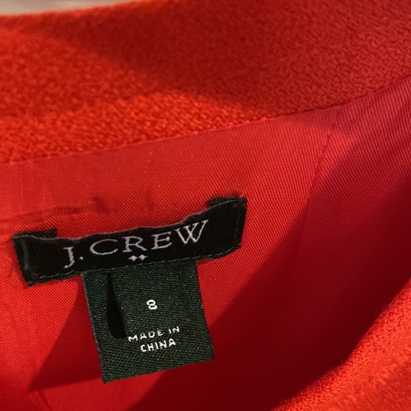 JCrew// red dress, size 8 - Picture 2 of 4
